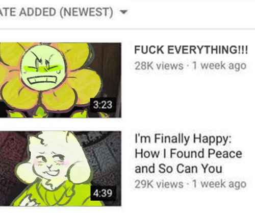 Flowey's Video Channel