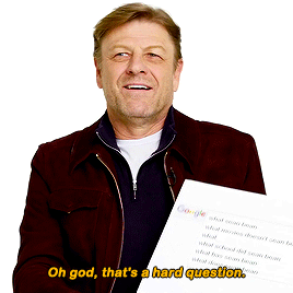 rubyredwisp: Sean Bean Answers the Web’s Most Searched Questions