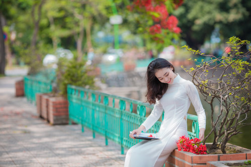  Vietnamese long dress (Ao dai) bởi Beauty Collection Qua Flickr: Photo backup https://flic.kr/s/aHs