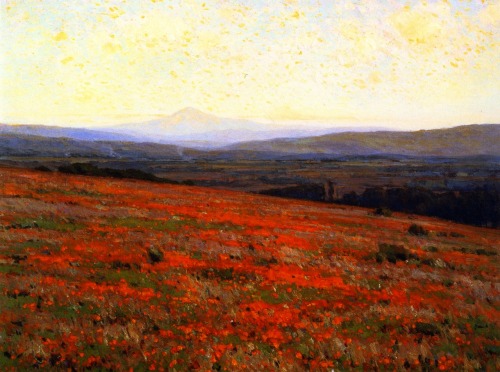 dappledwithshadow:William Wendt (German, 1865 - 1946)
