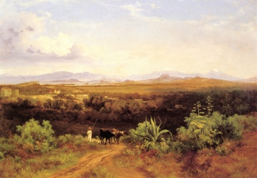 Valle de México desde las lomas de Tacubaya, 1876, Jose Maria Velasco