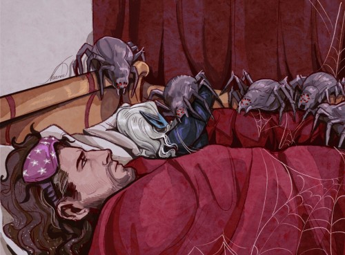 Ah Yes. Me. My Girlfriend. And Her Five Cat Sized Spiders, She Found In A Hole.