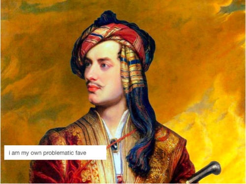 lionelverney:   Lord Byron + text posts   has this been done 