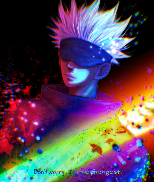 I've Been Informed It's Gojo's Birthday;; He May Not Be My Favourite Character But I Still Think He's