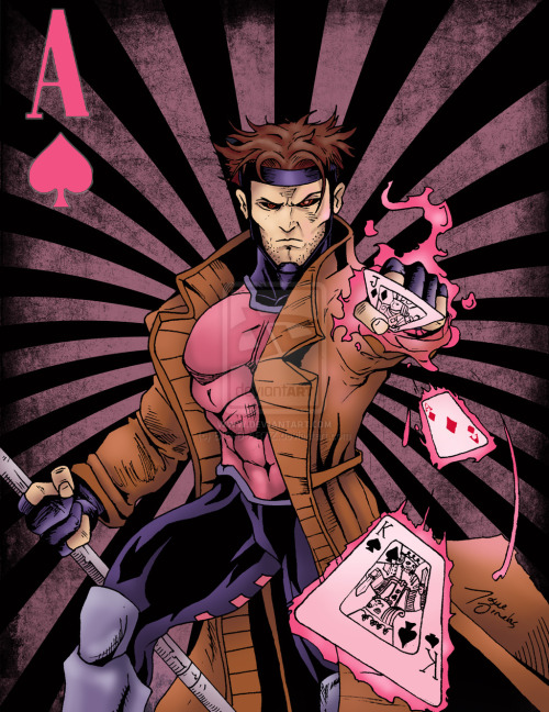 super-hero-center: Gambit by BIG-D-ARTiZ