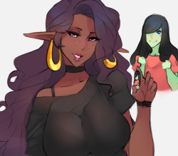 therealfunk:  scasblog:Patreon choices. Vanessa is @therealfunk‘s OC, as everyone knows Look at these cuties!!Thanks Scas :&gt;