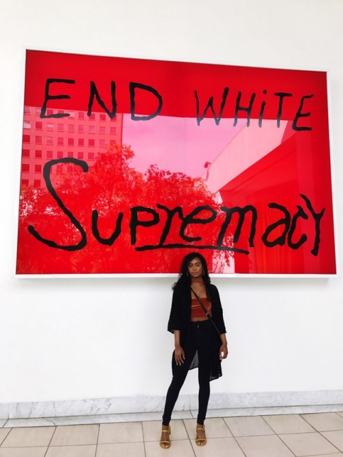 iamp0pe:End White Supremacy.Ig: danyelbeck