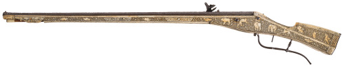 Very Fine Profusely Inlaid and Important Wheel Lock Carbine by Klaus Hirt of Wasungen Circa 1590.fro