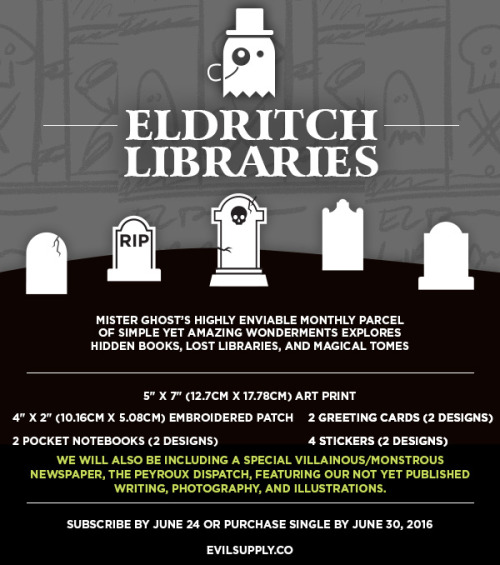Mister Ghost’s Highly Enviable Monthly Parcel of Simple Yet Amazing Wonderments presents:ELDRITCH LI