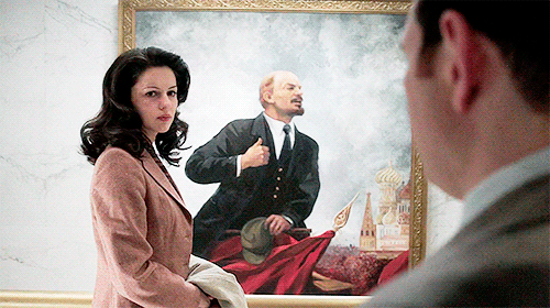 ninakrilova:  All season, the show has shot Nina’s Rezidentura lover Oleg (Costa