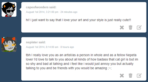   thank you so much cutie friends ;o; dont be scared im just a nerd