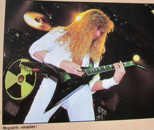 Very rare Megadeth photo.