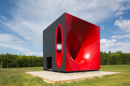 contemporary-art-blog:   Anish Kapoor,  Sectional Body preparing for Monadic Singularity, 2015 Châte