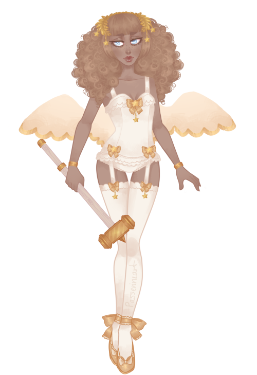 passerineart: And here we have here, the final magical girl full form; Honoria Lucienne / Primadame!