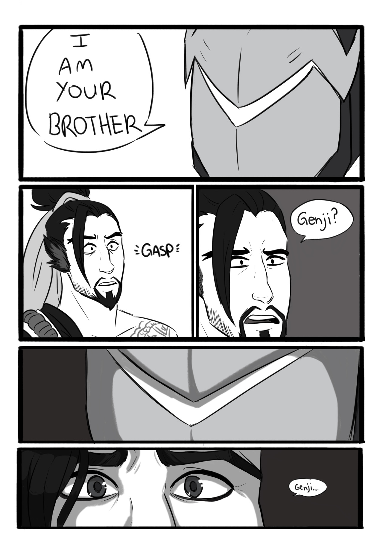 snowieapple:  ah brotherly love  [[based off of a comment on this video]] 