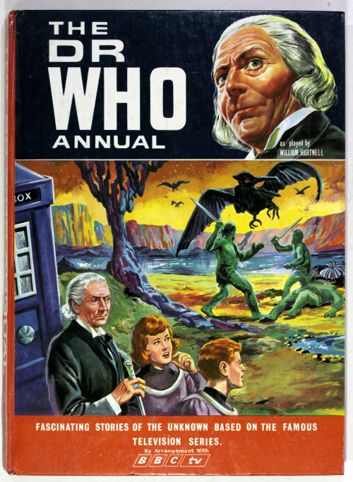 The First two Dr Who Annuals
