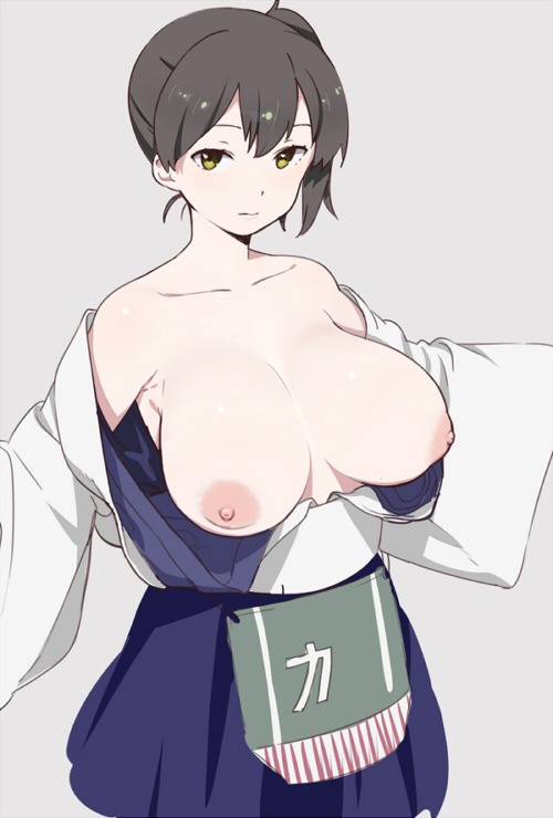 rule34andstuff:  Rule 34 Babe of the Week: Kaga(Kantai Collection).