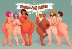 I Wanna Make My Own Version Of This Pic That Supertito Did Some Time Ago Http://Supertitoblog.tumblr.com/Post/103069543841/Yes-Man-Babes-N-Milfs