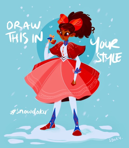 ✨Draw This In Your Style✨❄️ Draw Sofia and her Messenger Mouse however you like!❄️ Entries shared on