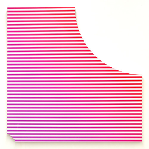 7 MB (RGB: Magenta/Red)
Material: Acrylic, Shaped Corner Desk
Size: 47x47
Edition: Unique