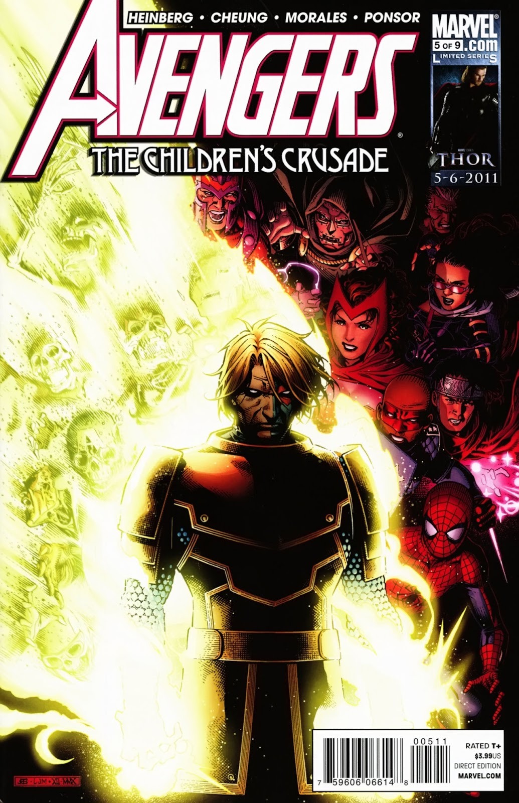 castlewyvern:      Avengers: The Children’s Crusade art by Jim Cheung.  