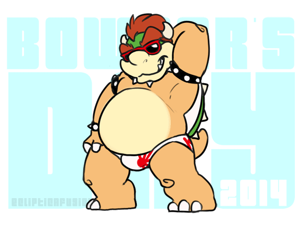 eclipticafusion:  August 4 - Bowser’s Day 2014 (yes, i do pretend to make you go