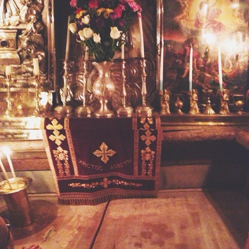 itsmegraceey:Tomb of Jesus Christ