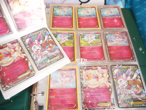 Porn photo My Sylveon TCG collection ~