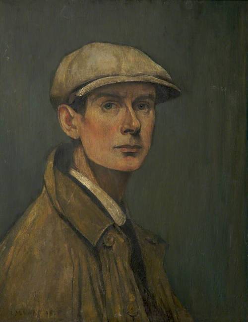 artistlowry: Self Portrait, 1925, L.S. Lowry