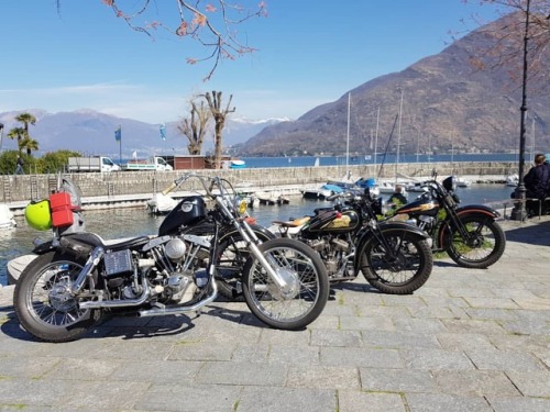 A ride with these beauties ⚡#indian #sportscout #harleydavidson #knucklehead #38EL #prewar (presso L