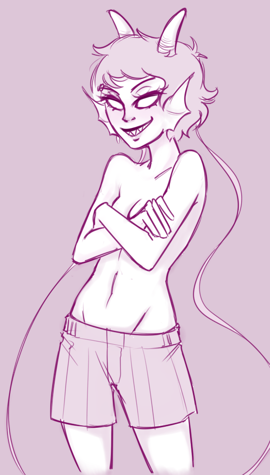 Just what you didnt know you always wanted! Meenah in boxers