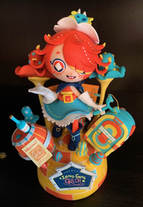 longgonegulch:Amazing Rawhide sculpture by @conomirobamimi.  We love all the personal touches and tr