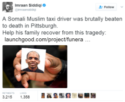 regularsizegloria:  dynastylnoire:  sandboxsimba:   ghettablasta:  Help Cover Funeral Costs for Ramadhan Mohammed After Brutal Attack. Hate crimes have become so popular these days   FUCK THIS SHIT   Booooooooooooost   The two men (not white actually)