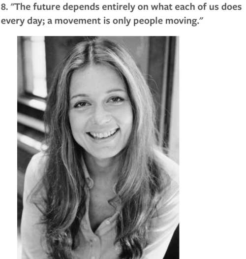 micdotcom:  Happy 81st Birthday Gloria Steinem! 19 of her quotes that still resonate today