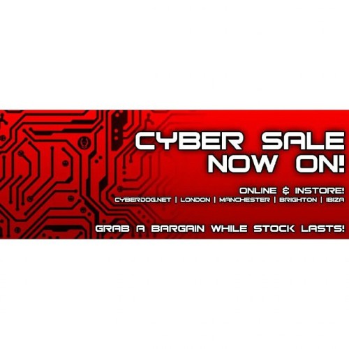 OUR END OF SUMMER CYBER SALE HAS OFFICIALLY BEGUN! UP TO 50% OFF! HURRYYYYYYY!!! #cyberdog #cyberdog