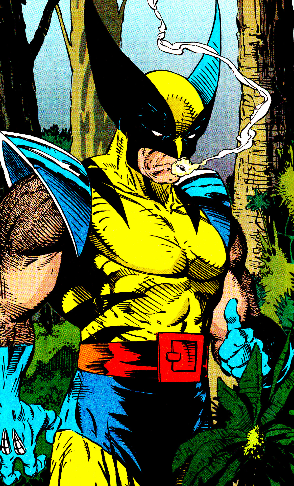 endternet:  The Smoking WolverineSpider-Man #10 (May 1991)&ldquo;Perceptions,