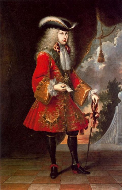 Philip V,King of Spain by Miguel Jacinto Melendez,1708 