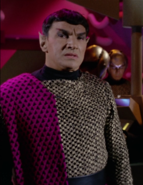 Romulans love ugly sweaters