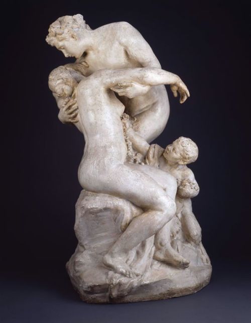 Bacchus Consoling Ariadne by Aime-Jules Daloumodelled c. 1892 (cast 1903/1907)plaster and bronzeArt 