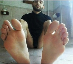 Bound guys feet