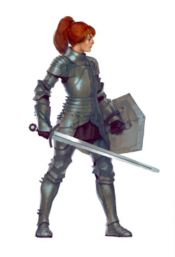 elfslavewatdo:“Knight’s Sword”[Artist: