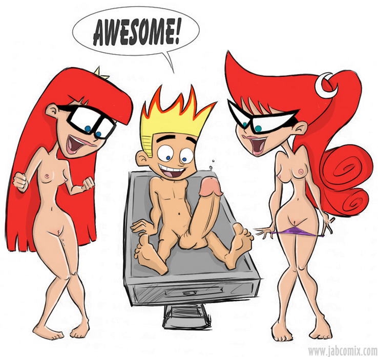 soomuchporn:  What will Johnny Test’s sisters cum up with next!?