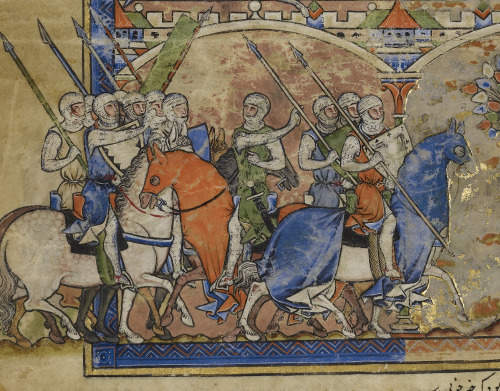 Detail of “Leaf from the Morgan Picture Bible”, Ms. Ludwig I 6 by unknown creator, Franc