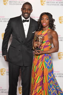 camploah:  Idris Elba &amp; Michaela Coel