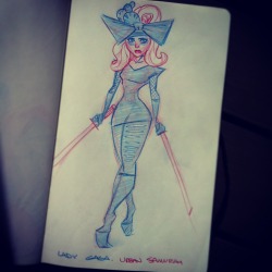 a1courier:  Lady Gaga: Urban Samurai 