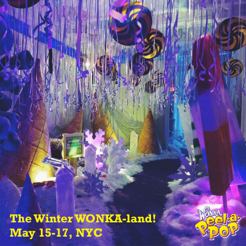 A peek inside the wonderlicious Winter WONKA-land!