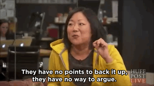 rurugby:  huffingtonpost:  Margaret Cho: Trolls Who Call Me ‘Fat And Ugly’ Are