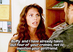 buffytags:claudiablacks:buffy rewatch ❉ homecoming#REMEMBER THAT TIME TEENAGE UN-POWERED UN-TRAINED 