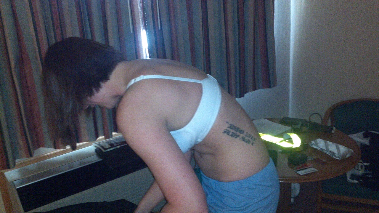 mymarinemindpart2:  Cutie Sailor showing skin pt 1   Amateurlovin: Cute titties!
