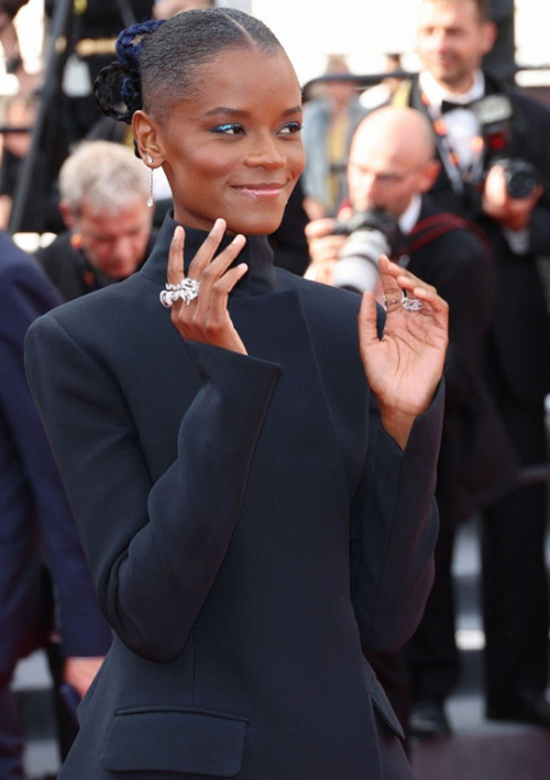 Letitia Wright at premiere of her new film ‘The Silent Twins’ | Cannes Festival 2022 #Letitia Wright #the silent  twins #shuri #black panther cast